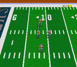 Football Fury screenshot 3 for Super Nintendo